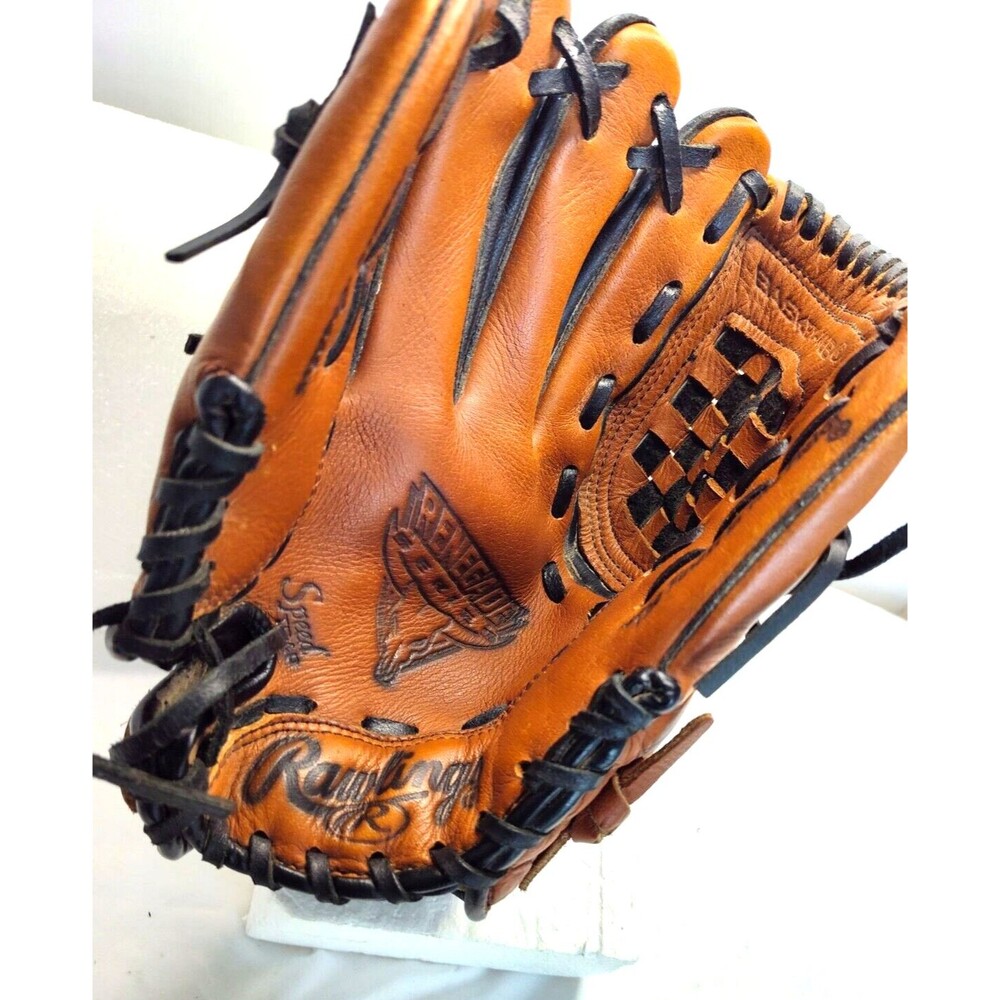 Rawlings  Baseball Glove Right Hand Tanned Brown Leather RS1150  Renegade 11.5" - Picture 10 of 15